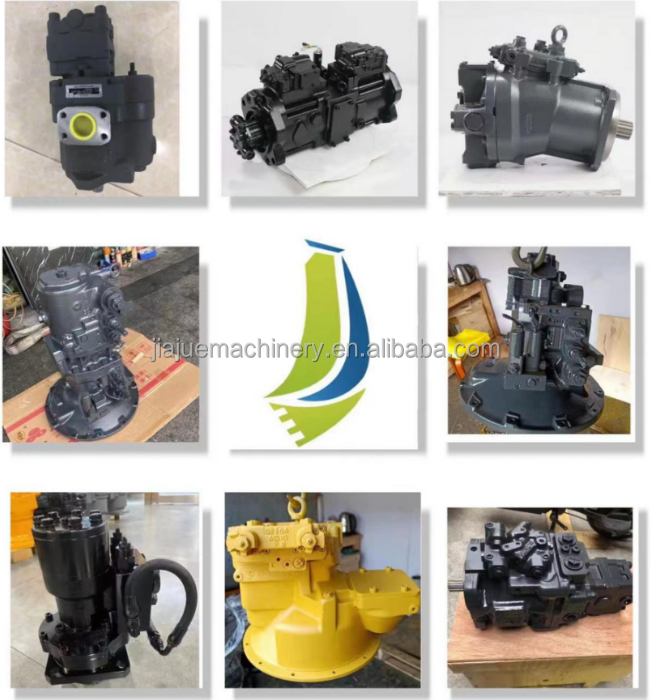 708-7W-00110 WA600-6 व्हील लोडर के लिए हाइड्रोलिक मोटर 4