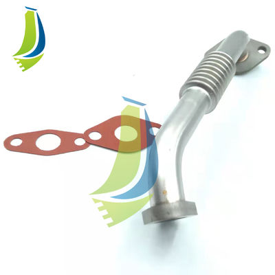 365-4584 Excavator Parts Turbocharger Oil Return Pipe 3654584 For C7.1 Engine