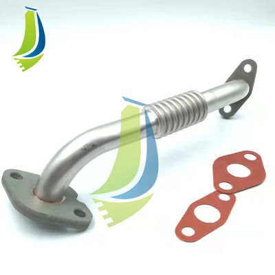 365-4584 Excavator Parts Turbocharger Oil Return Pipe 3654584 For C7.1 Engine