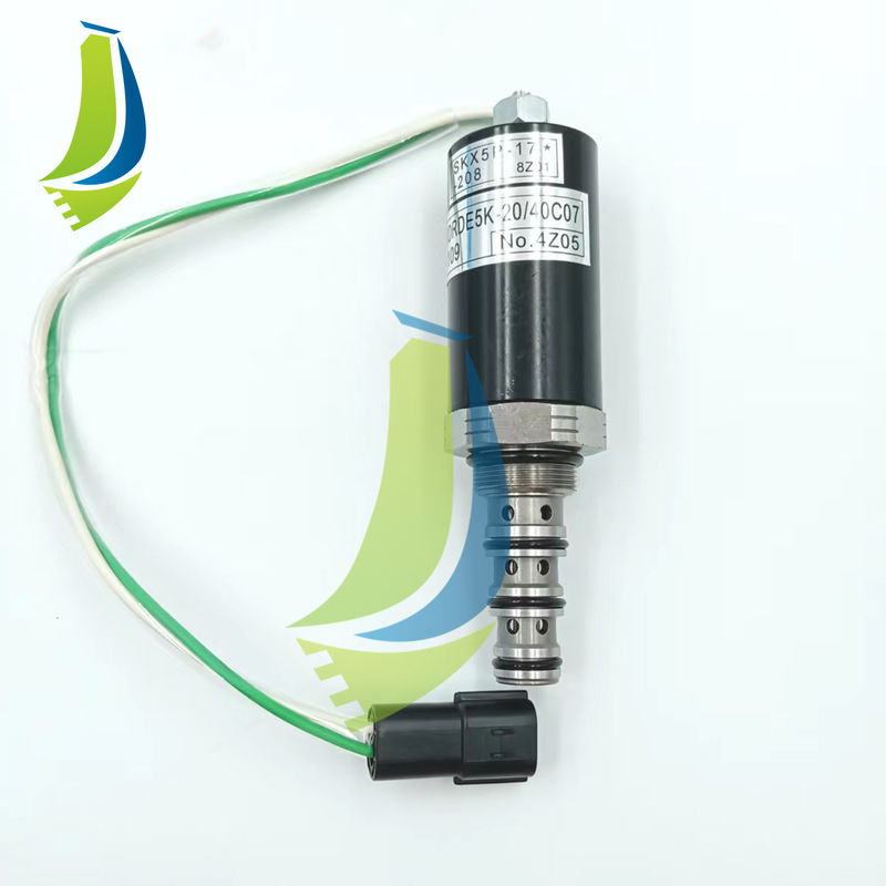 KWE5K-2040C07-109 Solenoid Valve For SK200-8 Excavator