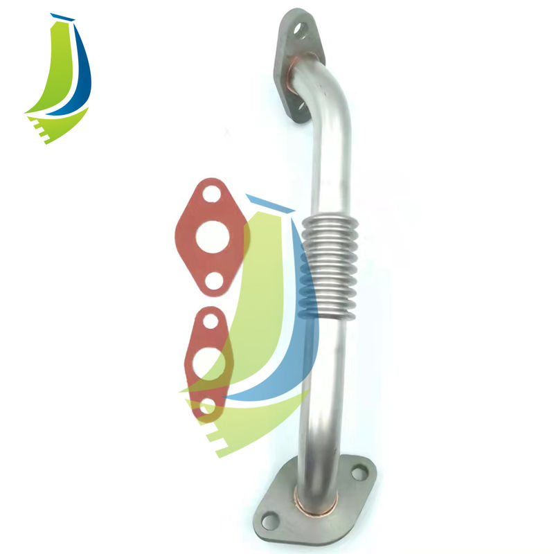 365-4584 Excavator Parts Turbocharger Oil Return Pipe 3654584 For C7.1 Engine